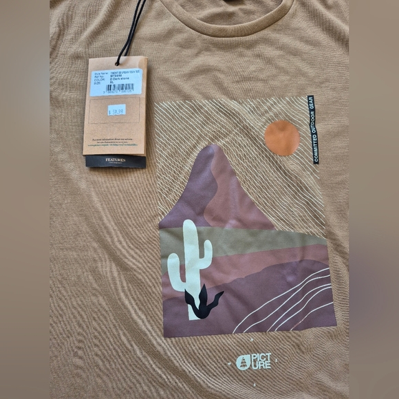 New T-Shirt Tech Outdoor Tee XL - Picture 4 of 6